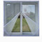 RUIBEI Custom Size Window Screen for Cats, Self-Adhesive Insect Netting Balcony Protection Cat Safety Net With Zipper