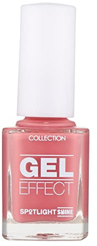 Collection Cosmetics Long Lasting Spotlight Shine Gel Effect Nail Polish Colour, 10.5ml, Mocha