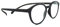 Klammeraffe NO.12 brownie Lesebrille +2.0