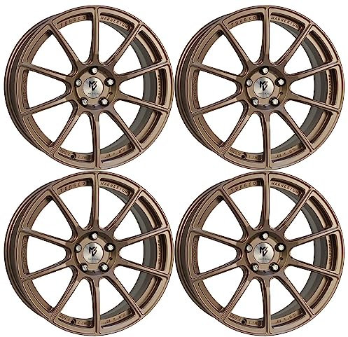 4x MB Design Felgen MF1 8.5Jx19 ET45 5x114,3 Bronze hell matt kompatibel mit Infiniti Q50 Q60