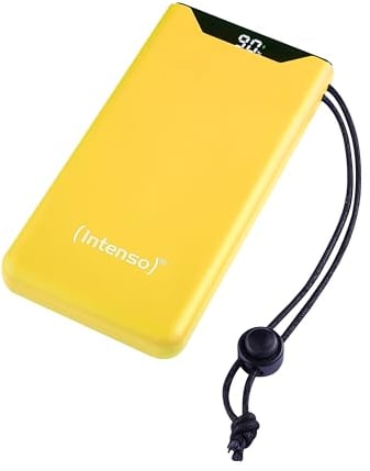 Intenso Powerbank F10000, Batterie Externe avec PD (20 W) et QC (18 W), Port USB-C et USB-A, 10 000 mAh, Jaune : Amazon.de : électronique et Photo