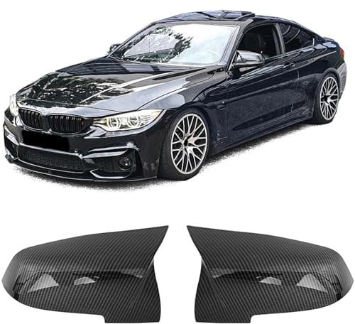 Austausch Spiegelkappen Carbon Look passt für 3er BMW F30 F31 F34 2011-2020