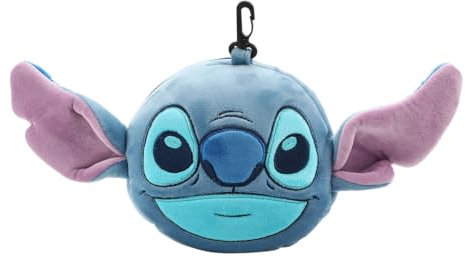 Disney Stitch Big Face Youth Blue 15,2 cm Nackenkissen, Disney Stitch Big Face Blue, Einheitsgröße