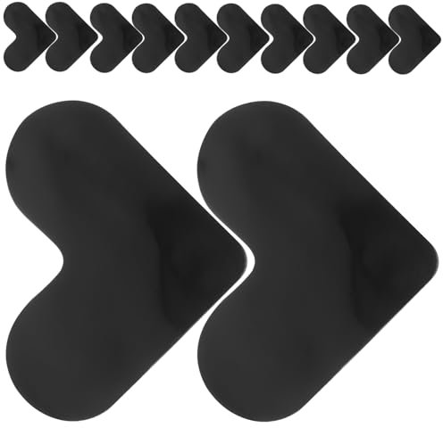 VINTORKY Teppich-eckenhalter – 12er-Pack – Aufkleber Pu-teppichpolster Für Hartholzböden Rutschfestes Teppichband Für Das Homeoffice