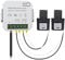 Leitungsschutzschalter, Tuya Einphasiger 80A-Energiezähler mit CT-Klemme 90-250VAC 50/60Hz Stromstatistik Kwh Stromverbrauchsmonitor(PC311-1-W-TY 2Pcs CT)