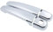 Kit de réparation de poignée de porte de voiture Pour Citroen C2 2003-2009 Ensemble d'autocollants de garniture de poignée de porte extérieure de voiture