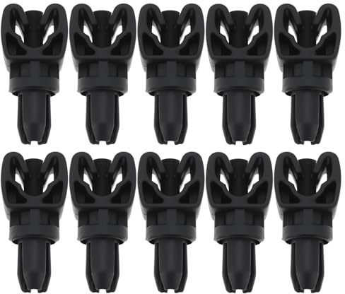 EMSea 10 Stücke Auto Bremse Kabel Klemme Einweg Halterung Klemme für Automobil Draht Rohr 10x6,5x5mm