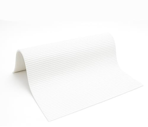 Bestlivings Waschmaschinenauflage 60x60cm x 4,5mm (Farbe: Weiß) Rutschfeste Auflage für Waschmaschine/Trockner - ÖKO Tex Standard 100 - Universal Abdeckung zuschneidbar