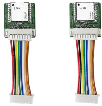 Yarryuter 2 Stück L76K GNSS WiFi LoRa 32 V4 T114 V2 GPS für Meshtastic IoT-Anwendungen Unterstützt 2,8V-4,3V Stromversorgung