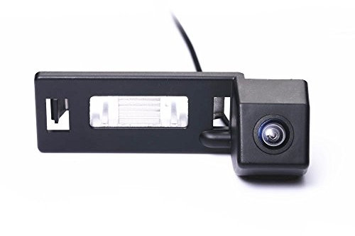 Kalakus Auto Rückfahrkamera Kennzeichenleuchte Einparkhilfe Fahrzeug-Spezifische Kamera mit Wasserdicht Rückansicht kamera für A1 A4 B8 A5 5D S5 TT Roadster Q5 RS Coupe Cabriolet