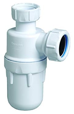 32Mm 1 1/4 Telescopic Waste Bottle Trap (76Mm Seal) Bathroom Kitchen Basin Sink