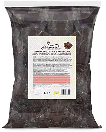 Dolcincasa-Cioccolato Fondente Extra per Copertura Torte Dolci per Fontane Pasticceria Altissima Qualità 1 kg