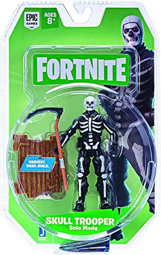 Fortnite- Solo Mode Figurine, FNT0073, Skull Trooper
