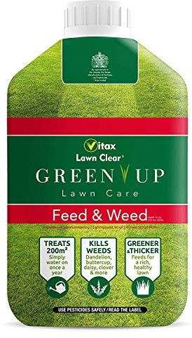 3X1L Green Up Liquid Lawn Feed and Weed
