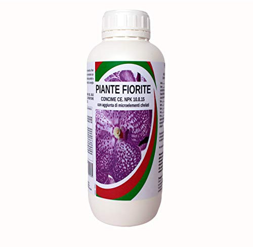 Thehomeuse Bio A.L.T. Concime Liquido con Azoto Fosforo Potassio Fertilizzante Piante Fiorite Casa Balcone Terrazzo Migliora la Crescita di Colture in Giardino per Piante in Appartamento Esterno e in