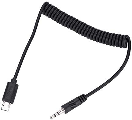 RM-VPR1 3.5mm/2.5mm S2 Shutter Release Cable for Camera, Connects Remote Trigger to Camera, for RX1/RX10/RX100/A7S/A7R/A7/A7II/A7III/A9/A58/77M2/99M2/A3500/A5000/A5100/A6000/A6300/A6500(3.5mm-S2)