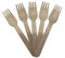 Biodegradable Wooden Forks - Pack of 100