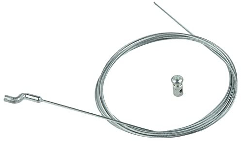 Lot de 5 câbles d'entraînement pour tondeuse à gazon, câble d'accélérateur à crochet en Z pour tondeuse à gazon électrique à essence