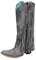 NOAGENJT stivali con pelo donna invernali stivali cowboy donna stivali estivi donna bassi in pelle stivali antinfortunistica stivali stivaletti da donna espadrillas donna alte Grey-C 38
