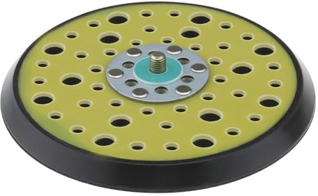 SG Store Cuscinetto di supporto per levigatrice a gancio e anello da 150 mm, compatibile con levigatrice Mirka CEROS DEROS 5/16 Thread Sander Pad per lucidatura