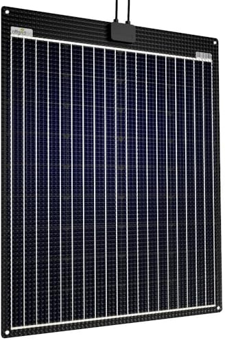 Offgridtec ETFE-AL 100W semi-flexibles 23V Solarpanel mit integrierter Aluminiumplatte V2