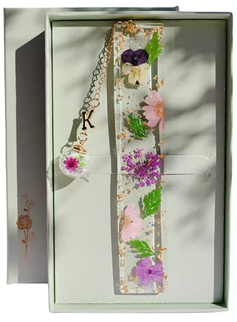 Famweylami Regalo di Natale per le Donne Segnalibro Personalizzato, di Segnalibri Particolare Maestra, Anniversari, Compleanni, Lauree, Festa degli Insegnanti, Festa della mamma dei nonni-K