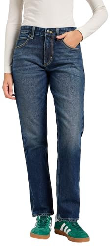 Lee - Jeans Damen - Slim Straight Fit - Rider Jeans - Hyper Dark