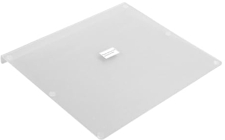Tabla de Cortar Acrílica con Borde de Encimera,Tablas de Cortar Transparentes,Tablas de Cortar Antideslizantes,Utensilios de Cocina para Protector (600x450 mm / 23,6x17,7