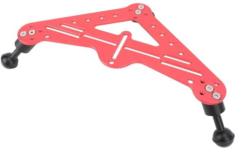 Diving Triangular Tray Rig Mount, Diving DSLR Camera Triangular Gimbal Rig Mount für für für Yi AKASOEK70004K, Diving Tray Rig Video Triangular Stabilizer