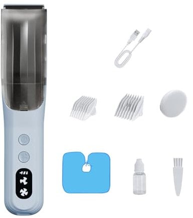Silent Hair Clippers - ABS Low-Noise Hair Trimmers, Electric Haircut Shavers | Adjustable Quiet Haircut Clippers, Hair Grooming Tools, Rechargeable Cordless Trimmers for Kids Adults Home Barber