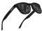 KINGSEVEN Polarisierte Sonnenbrille Männer Frauen Retro Outdoor Sport Golf Radfahren Angeln Wandern Verspiegelte Vollformatbrille K756-A1 (Black)