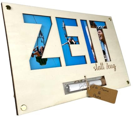 Gutscheinverpackung I Gutschein originell verpacken I Gutschein für eine gemeinsame Zeit überreichen I Geldgeschenke I Geldverpackung I Geschenk I Geld von Herzen verschenken I Zeit statt Zeug Karte