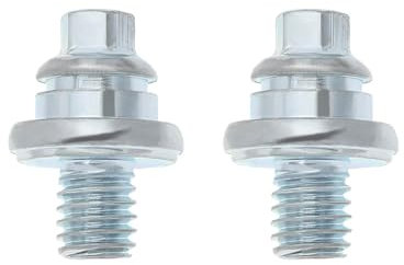 eMagTech 2 Pièces Boulons de Batterie pour Borne Latérale de Voiture Pièce de Rechange pour Batterie de Voiture Vis de Batterie de Voiture 19115561 Compatible avec Chevrolet Compatible avec Gmc
