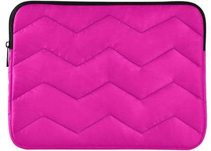 Borsa per computer portatile, fucsia, custodia protettiva per tablet, 15-16 pollici