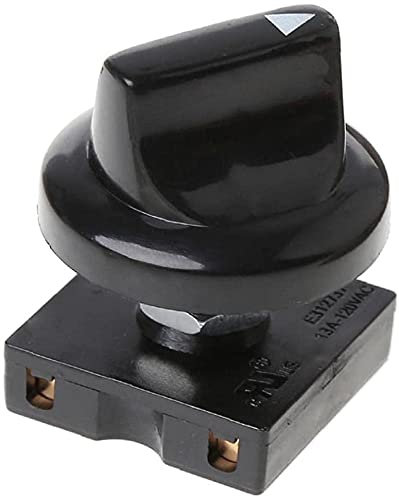 ONE Pack Fan Rotary Switch 4 Position 3 Speed Selector Switch Governor With Button Fan Speed Governor Fan Isolator Switch