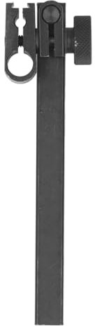 Lybunair Rechteckige Messuhr-Schwenkklemme, Prüfmessgerät-Halterungsstange aus Aluminiumlegierung, Verlängerungsstange, 9 x 9 x 100 mm Befestigung