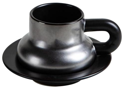 Keramikbecher Ergonomischer Griff, Wiederverwendbar, Elegant, Trinkbecher