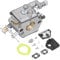 BigKing Kit de carburador para desbrozadora, profesional, repuesto carburador con accesorios para motosierra para carburador para Husq-varna, para Walbro y para Poulan, peso aprox. 197 g