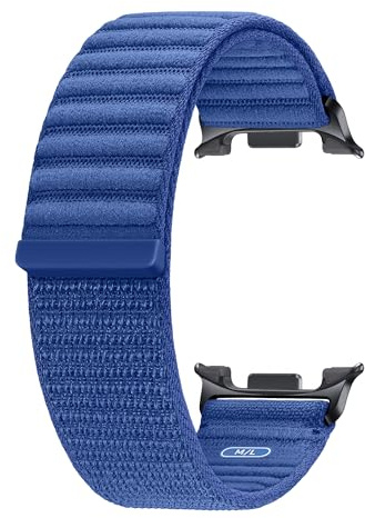 Samsung Fabric Band Cinturino in tessuto (S/M) per Galaxy Watch8 | Watch8 Classic, Blue