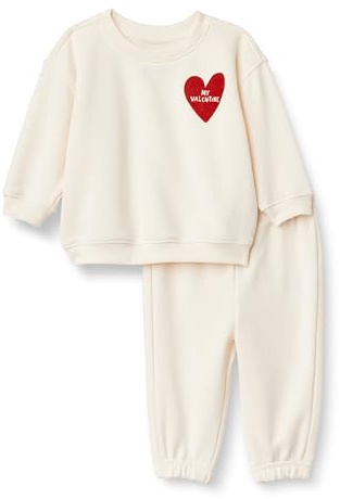 Amazon Essentials Unisex Baby Set aus Sweatshirt und Jogginghose