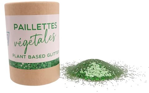 Kiddicraft Tube with Vegetable Glitter 35g - Green