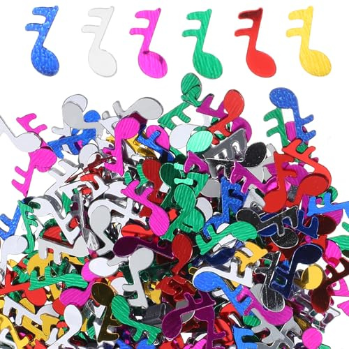 Zerodeko Musiknoten Konfetti Dekoration 15g aus Kunststoff für Partys
