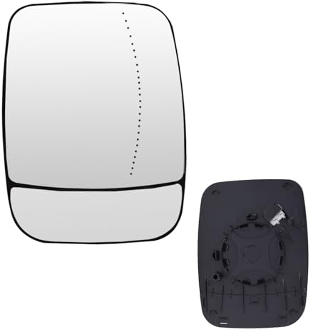 Mingke Cristal Espejo Retrovisor Derecho para Renault Trafic III Opel Vivaro B 2014-2021 Nissan NV300 Fiat Talento 2016-2021 Retrovisor Exterior Calefactable Ajustable