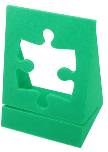 TOYANDONA Puzzlebox Deckelständer Puzzle Referenzständer Puzzlehalter Puzzledeckelständer Buchständer Buchaufbewahrungsregal Puzzlestaffeleiständer Puzzleregalhalter