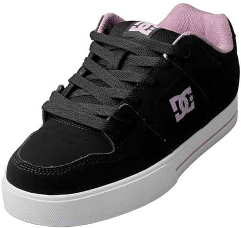 DC Shoes Pure Damen Skate Sneaker in Schwarz Lavendel