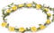 BFD One Ladies Girls Boho Floral Festival Flower Crown Head Band Garland One Size Wipe Clean With Dry Cloth Paper Flowers On Strong Wrapped Florist Wire 30 Colours (Yellow)