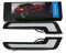 LEADTOPS Daytime Running Lights LED White Light L-Shape Strips, 72 SMD Glass LENS with Back Sticker 12V DRL 6W DIY LED Lamp 100% Waterproof,1 Year Warranty (2 Packs)