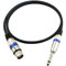 HTRUIYATY Câble Femelle Xlr à 6,35 mm 1/4 Inch TS Fiche Jack Mono, Câble Audio Asymétrique à 3 Pin, Adaptateur Xlr Microphone Câble D'ampli, Haut-Parleur (5 m)