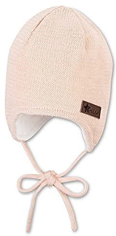 Sterntaler Baby-Mädchen Strickmütze Soft Mütze, Rosa, 45