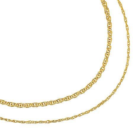 Heideman Halskette Damen Aurelian goldfarbend aus Edelstahl gold farbend matt Kette für Frauen ohne Stein